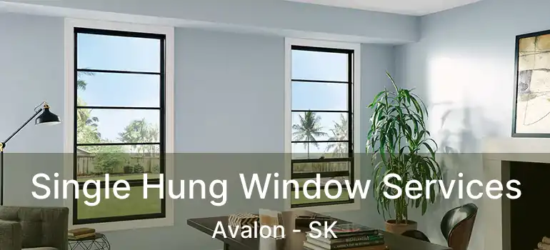  Single Hung Window Services Avalon - SK