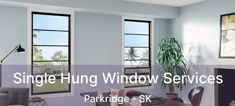  Single Hung Window Services Parkridge - SK