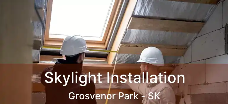  Skylight Installation Grosvenor Park - SK