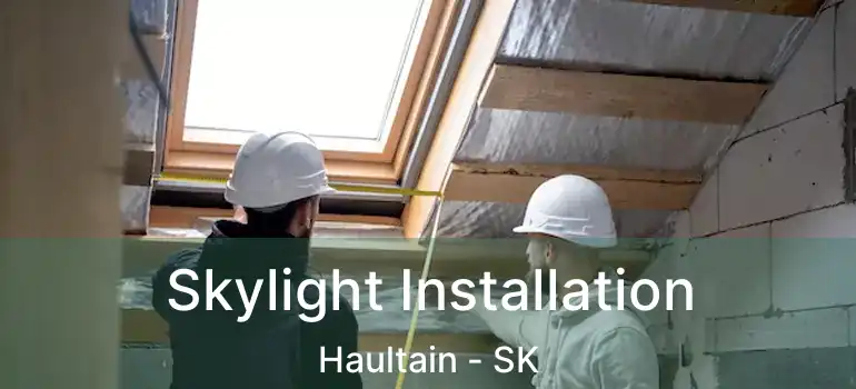  Skylight Installation Haultain - SK