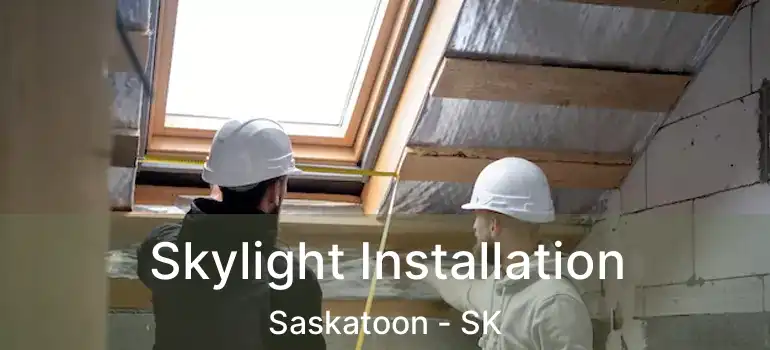  Skylight Installation Saskatoon - SK