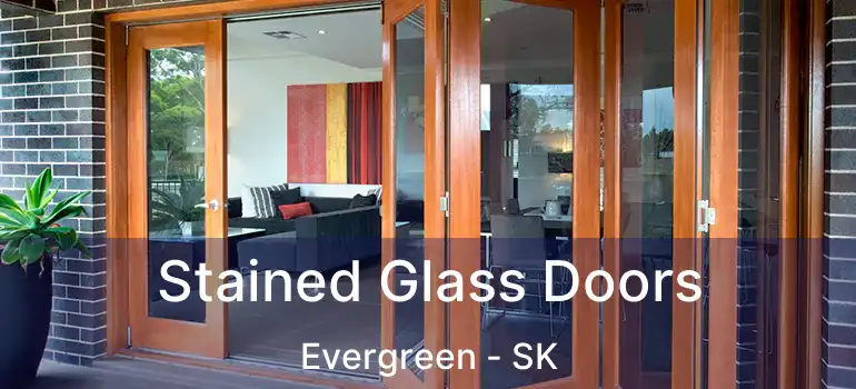  Stained Glass Doors Evergreen - SK