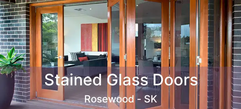  Stained Glass Doors Rosewood - SK