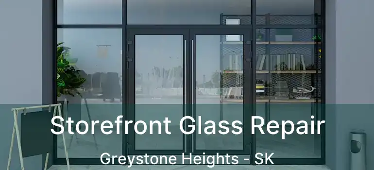  Storefront Glass Repair Greystone Heights - SK