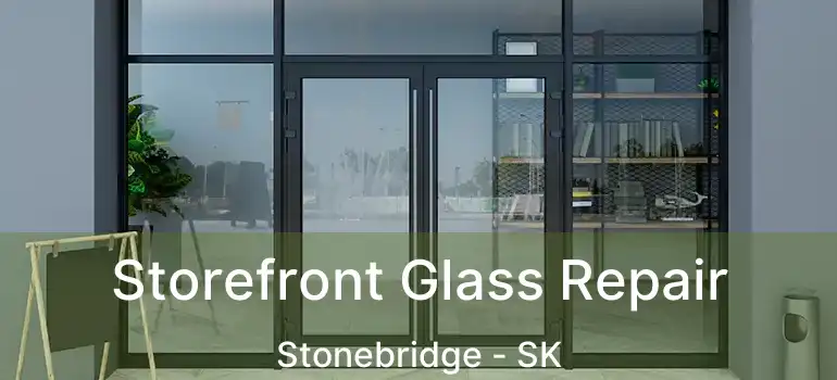  Storefront Glass Repair Stonebridge - SK