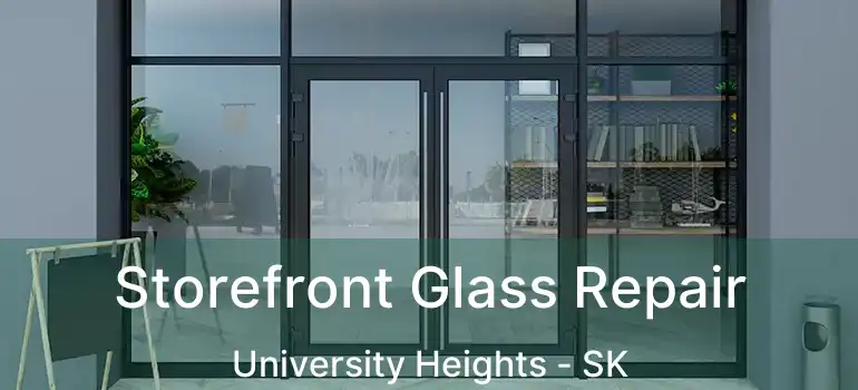  Storefront Glass Repair University Heights - SK