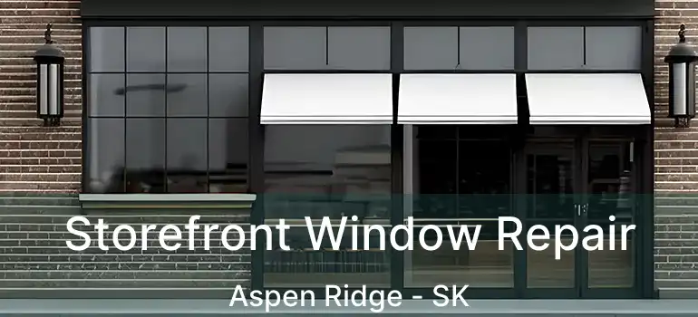  Storefront Window Repair Aspen Ridge - SK