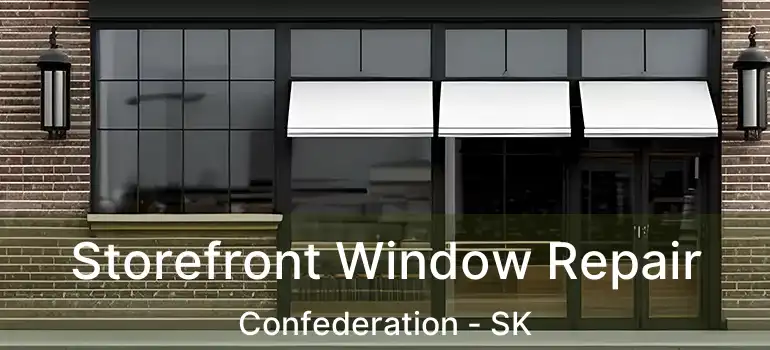  Storefront Window Repair Confederation - SK