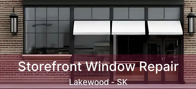  Storefront Window Repair Lakewood - SK