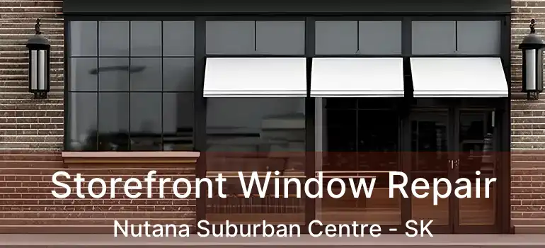  Storefront Window Repair Nutana Suburban Centre - SK