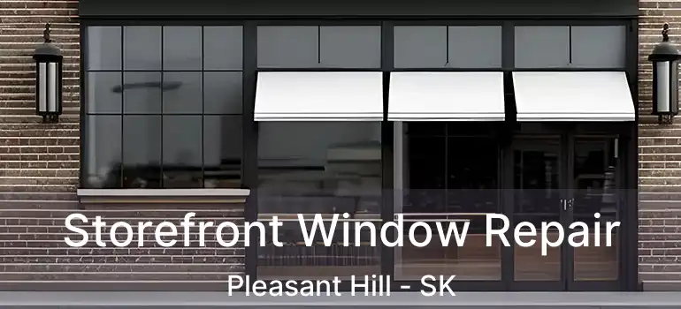  Storefront Window Repair Pleasant Hill - SK