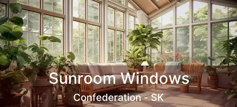  Sunroom Windows Confederation - SK