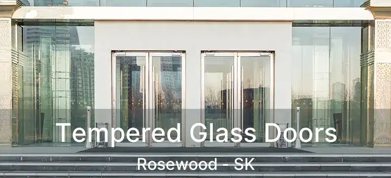  Tempered Glass Doors Rosewood - SK