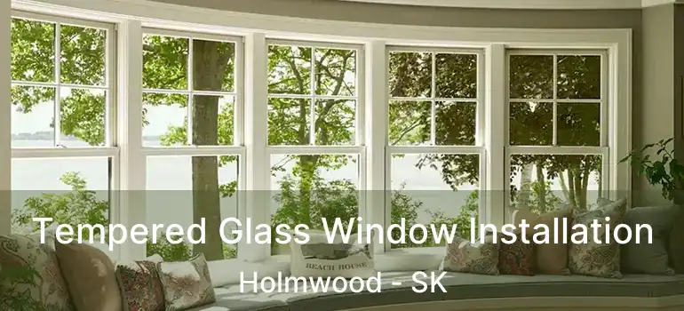  Tempered Glass Window Installation Holmwood - SK