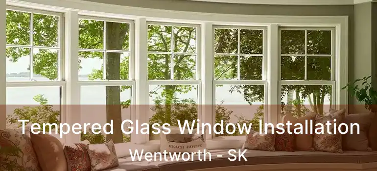  Tempered Glass Window Installation Wentworth - SK