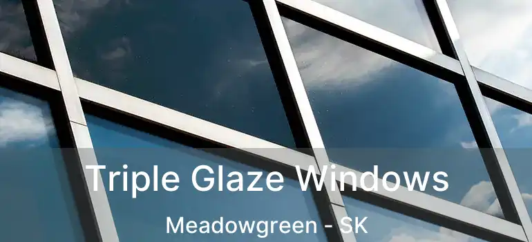  Triple Glaze Windows Meadowgreen - SK