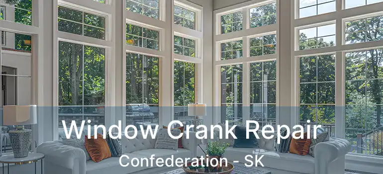  Window Crank Repair Confederation - SK