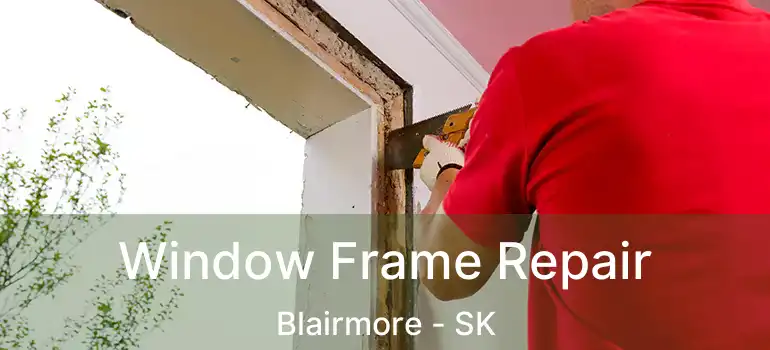  Window Frame Repair Blairmore - SK