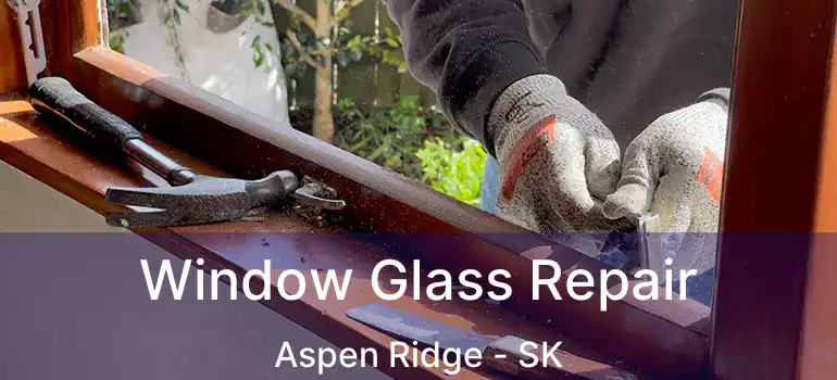  Window Glass Repair Aspen Ridge - SK