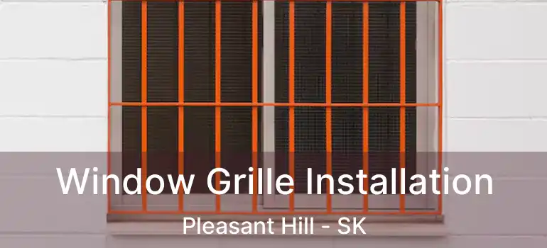  Window Grille Installation Pleasant Hill - SK