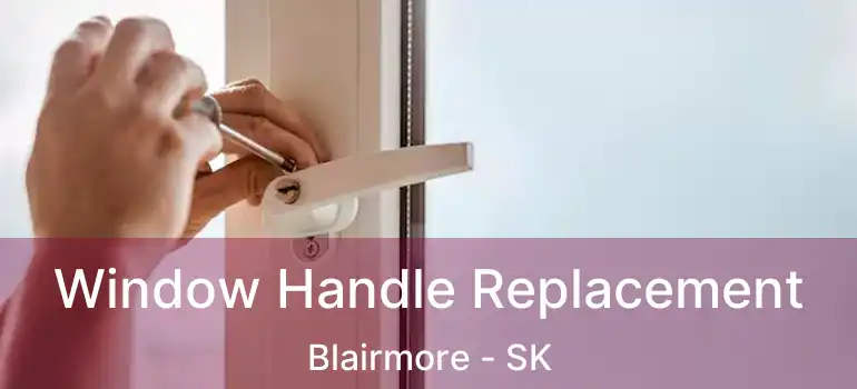  Window Handle Replacement Blairmore - SK