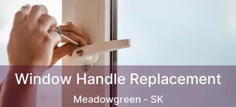  Window Handle Replacement Meadowgreen - SK