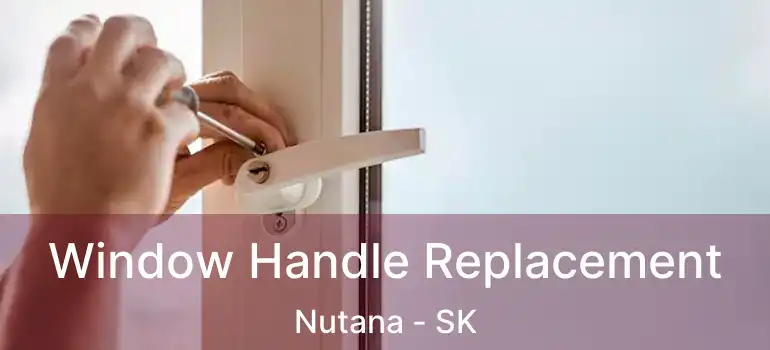  Window Handle Replacement Nutana - SK