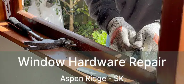  Window Hardware Repair Aspen Ridge - SK