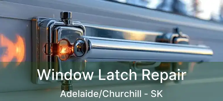  Window Latch Repair Adelaide/Churchill - SK