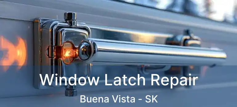  Window Latch Repair Buena Vista - SK