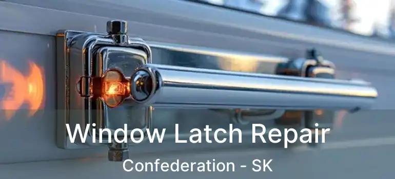  Window Latch Repair Confederation - SK