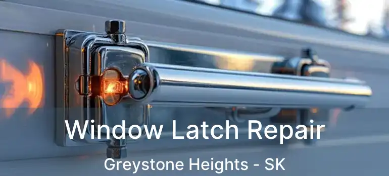  Window Latch Repair Greystone Heights - SK