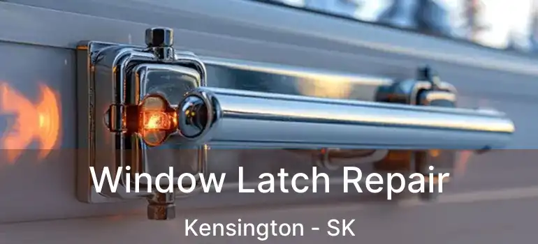  Window Latch Repair Kensington - SK