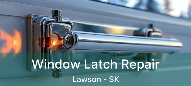  Window Latch Repair Lawson - SK