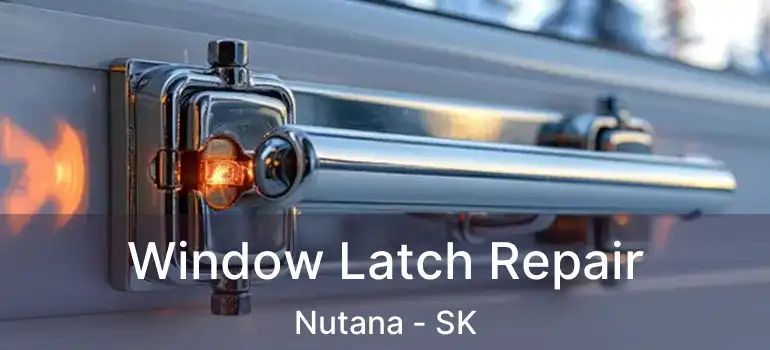  Window Latch Repair Nutana - SK