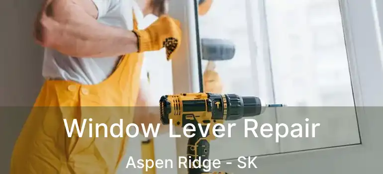  Window Lever Repair Aspen Ridge - SK