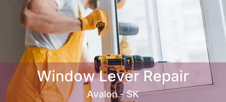  Window Lever Repair Avalon - SK