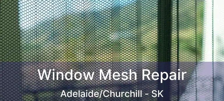  Window Mesh Repair Adelaide/Churchill - SK