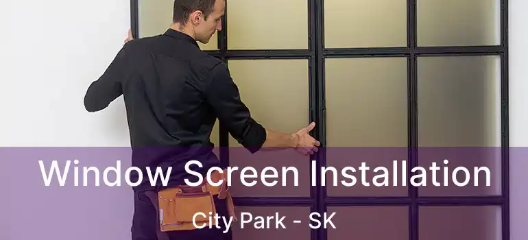  Window Screen Installation City Park - SK