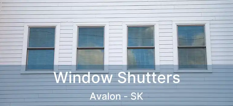  Window Shutters Avalon - SK