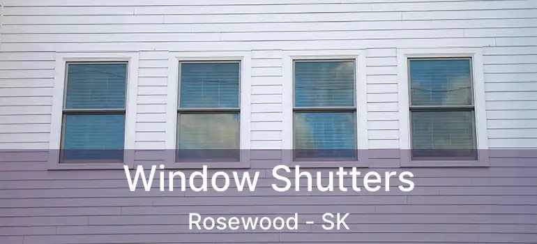  Window Shutters Rosewood - SK