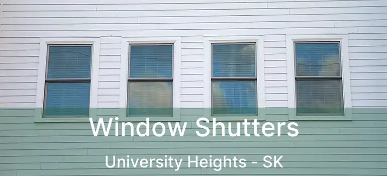  Window Shutters University Heights - SK