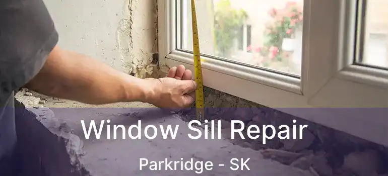  Window Sill Repair Parkridge - SK