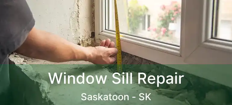  Window Sill Repair Saskatoon - SK