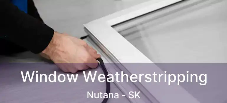  Window Weatherstripping Nutana - SK