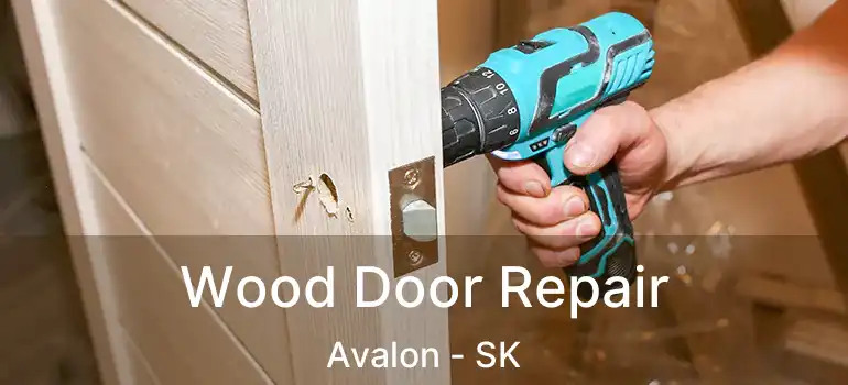  Wood Door Repair Avalon - SK