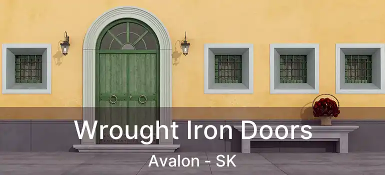  Wrought Iron Doors Avalon - SK