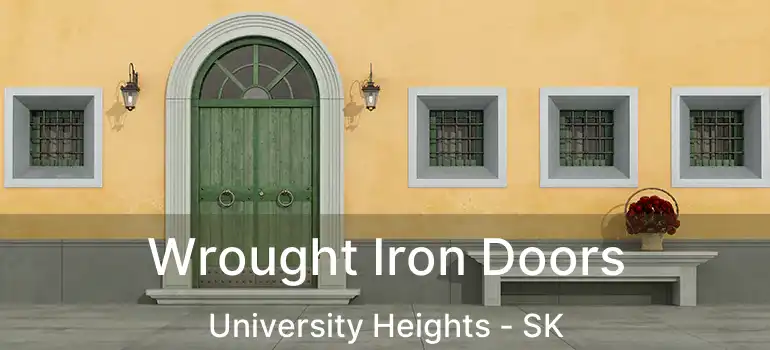  Wrought Iron Doors University Heights - SK